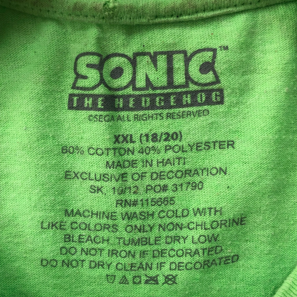 SONIC ソニック プリントTシャツ 半袖 カットソー