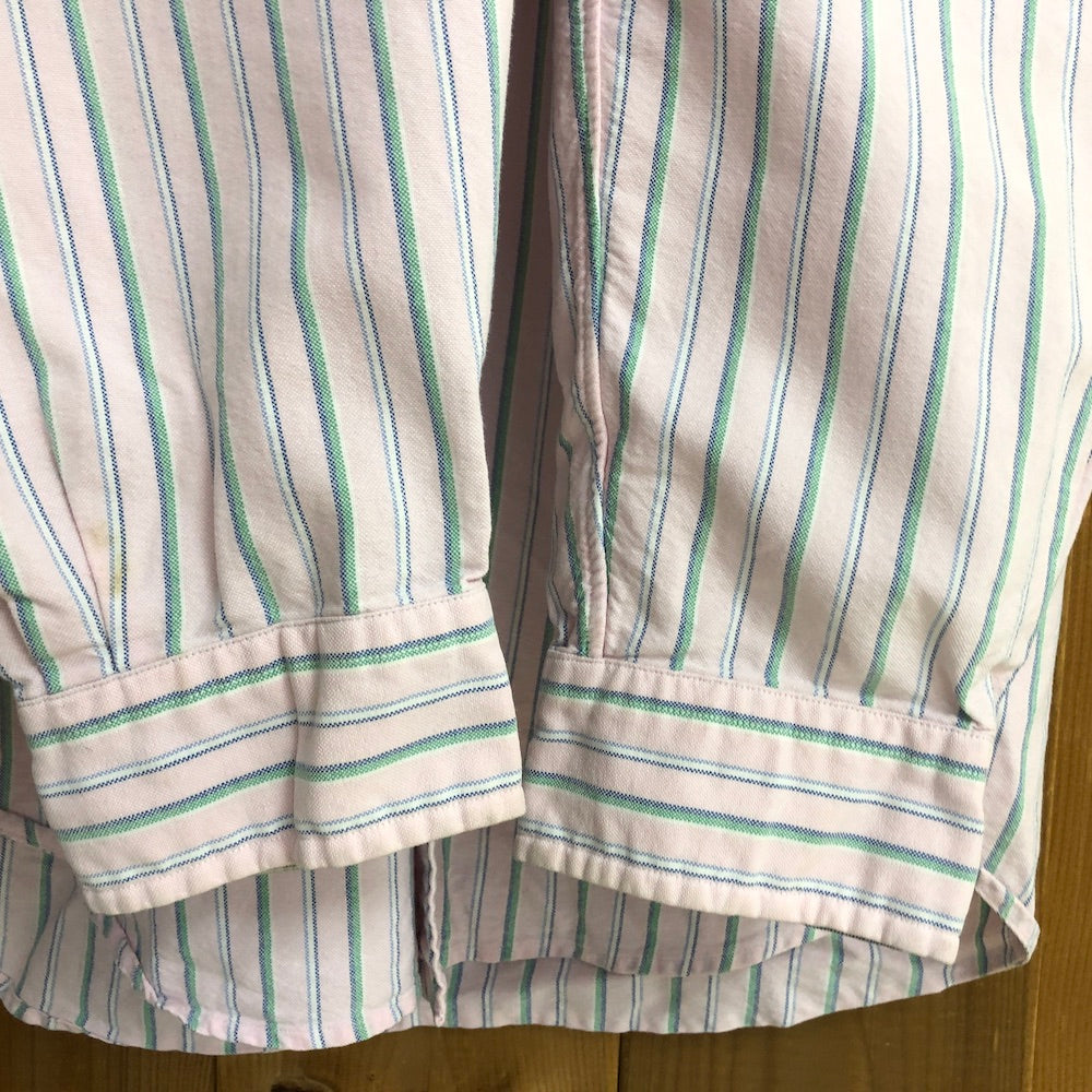 Ralph Lauren ラルフローレン 長袖シャツ BDシャツ ボタンダウン ストライプ柄 ピンク