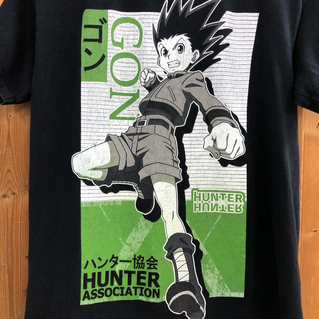HUNTER×HUNTER ハンターハンター ゴン Tシャツ 半袖 カットソー ビッグプリント キャラクターTシャツ