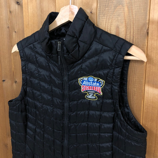 THE NORTH FACE ノースフェイス 中綿 キルティング ベスト allstate sugar bowl フットボール アメフト ナイロン ジップアップ