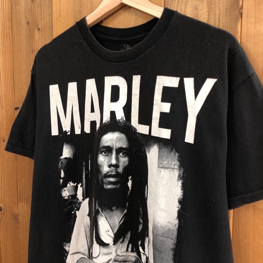 ZION ザイオン BOB MARLEY ボブ・マーリー Tシャツ 半袖 カットソー ビッグプリント レゲエ