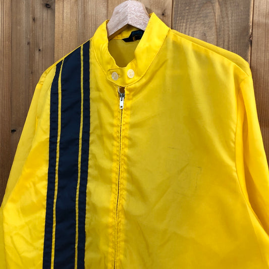 70s vintage Champion チャンピオン ランタグ ナイロン レーシングジャケット TALONジップ