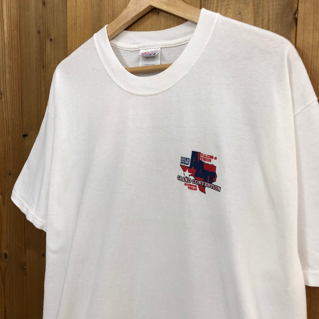 Hanes ヘインズ Tシャツ 半袖 カットソー バックプリント