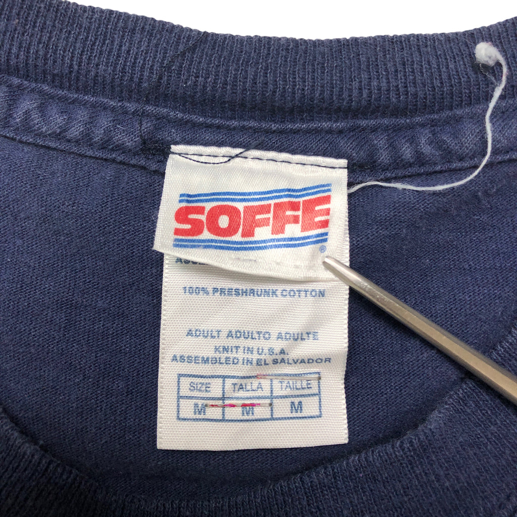 90s 00s vintage USA製 Union Line イーグル ホース 星条旗 Tシャツ 半袖 プリント カットソー