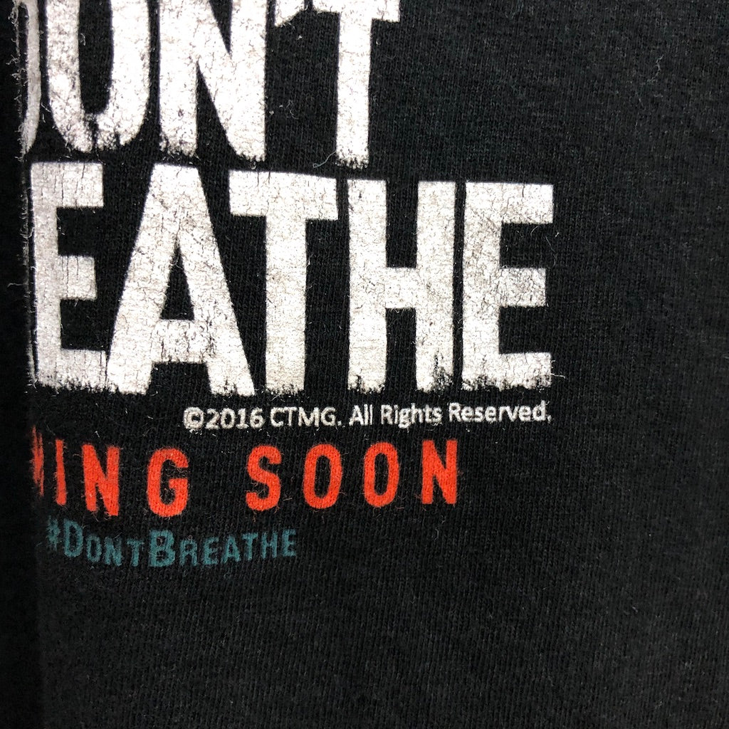 DISTRICT DON'T BRATHE ドント・ブリーズ ムービーTシャツ 映画 Tシャツ 半袖 カットソー ビッグプリント