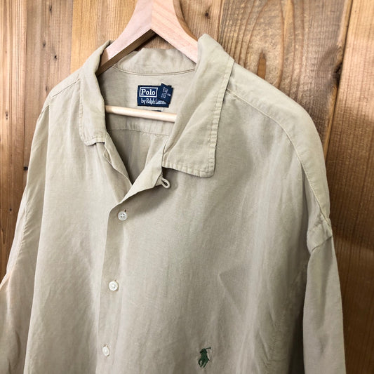 Polo by Ralph Lauren ポロバイラルフローレン CLASSIC FIT  クラシックフィット オープンカラーシャツ 半袖シャツ 古着/USED