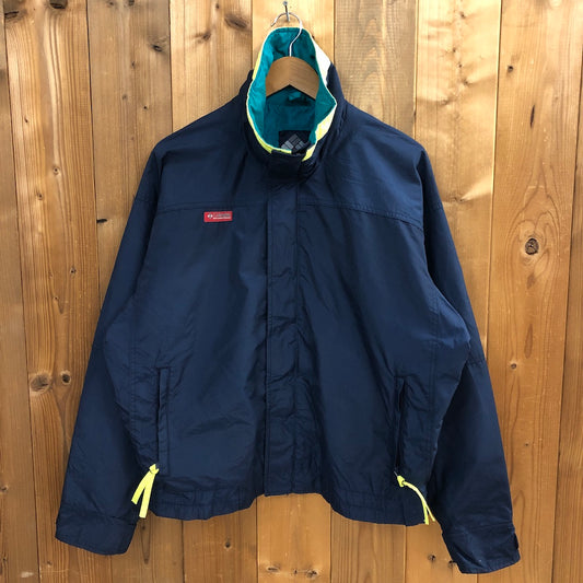 80s vintage Columbia コロンビア マウンテンジャケット ナイロンジャケット ジップアップ フルジップ