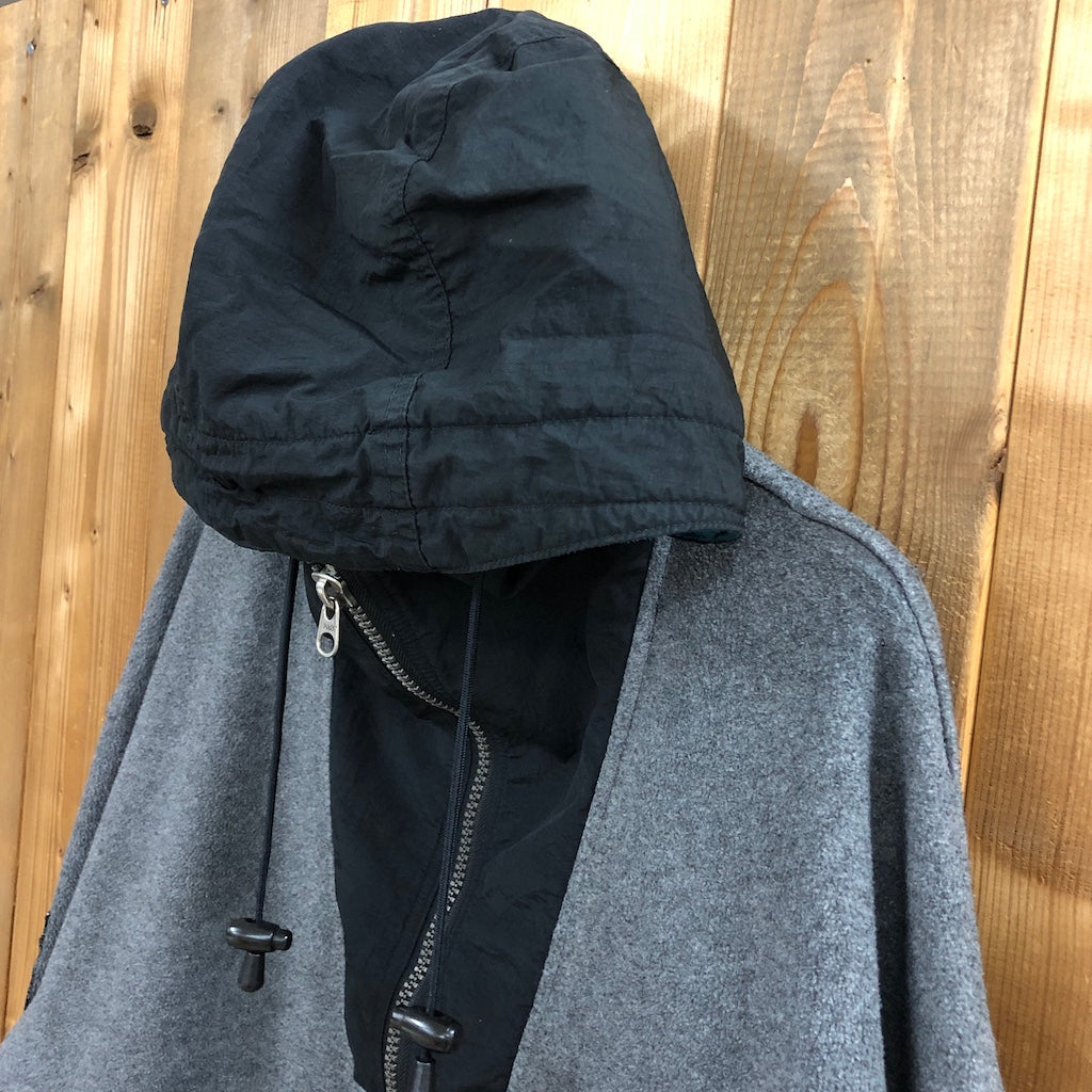 90s vintage TOMMY HILFIGER トミーヒルフィガー ATHLETIC GEAR アスレチックギア ハーフジップ フリース プルオーバー ナイロン切替