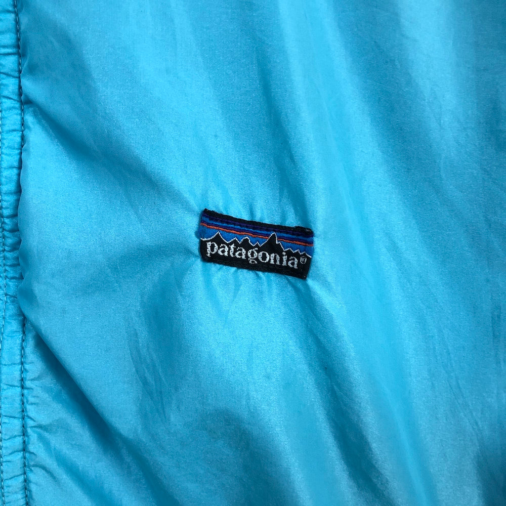 80s vintage USA製 patagonia パタゴニア ナイロンジャケット Nylon 三角タグ シェルドシンチラ ジップアップ 42119