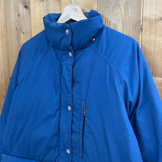 USA製 80s vintage THE NORTH FACE ザノースフェイス 茶タグ ダウンジャケット フルジップ ジップアップ