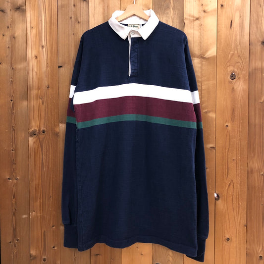 80s vintage USA製 L.L.Bean エルエルビーン ラガーシャツ 長袖