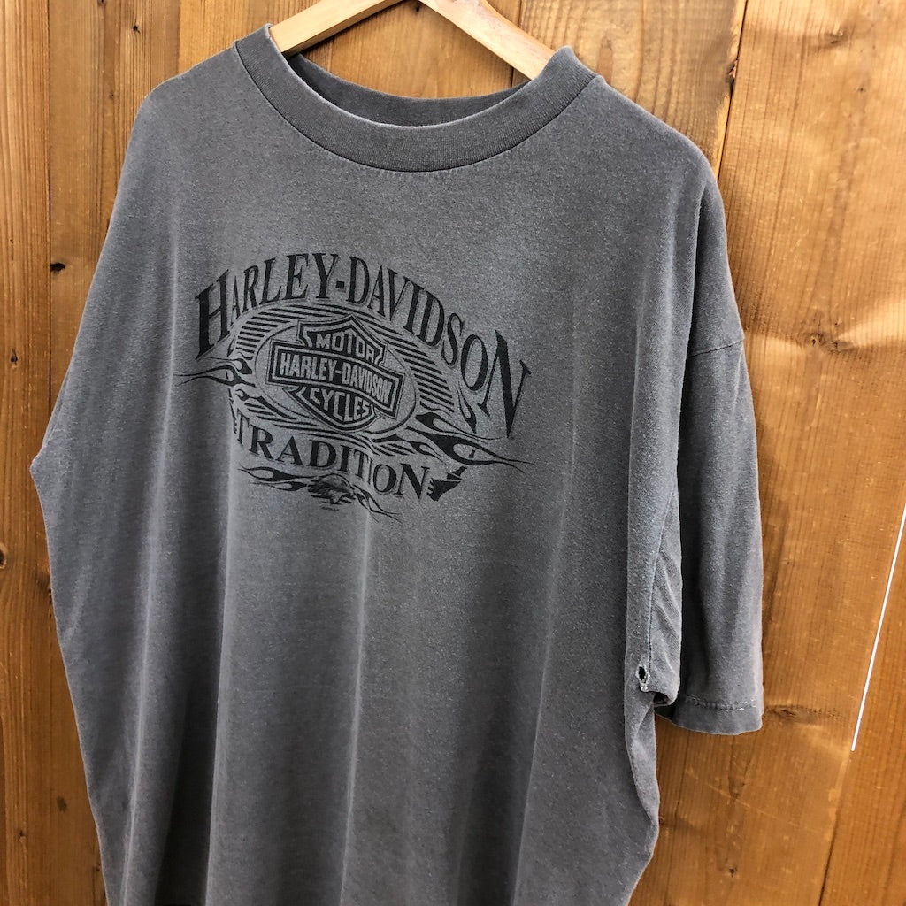 00s vintage HARLEY-DAVIDSON ハーレーダビッドソン HOLOUBEK ホロベック HISTORIC FACTORY ヒストリックファクトリー プリントTシャツ 半袖 カットソー