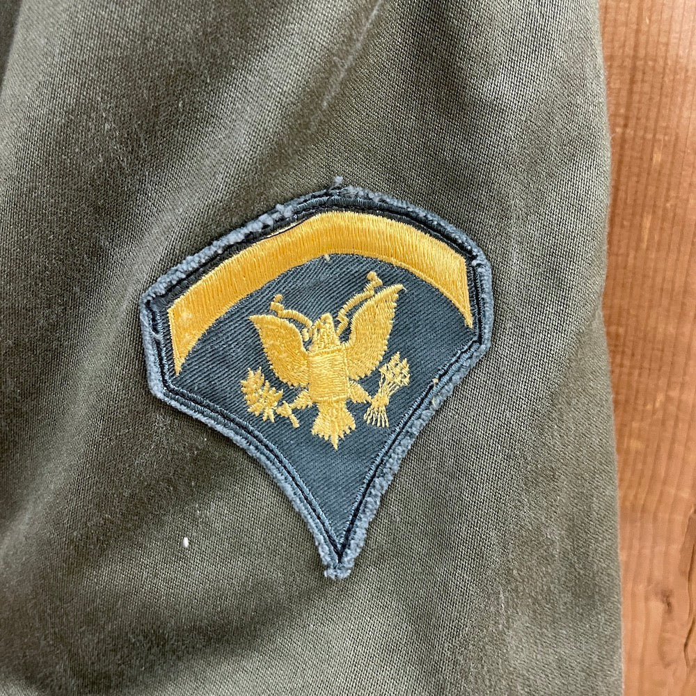 50s vintage U.S.ARMY 米軍 オーバーコート トレンチコート ミリタリー 軍モノ ライナー付き S-L