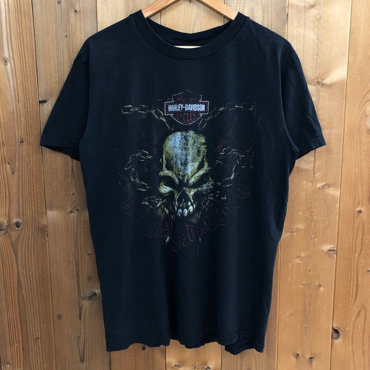 HARLEY-DAVIDSON ハーレーダビットソン BATTLEFIELD バトルフィールド プリントTシャツ 半袖 カットソー