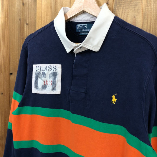 Polo by Ralph Lauren ポロバイラルフローレン ラガーシャツ 長袖 パッチ