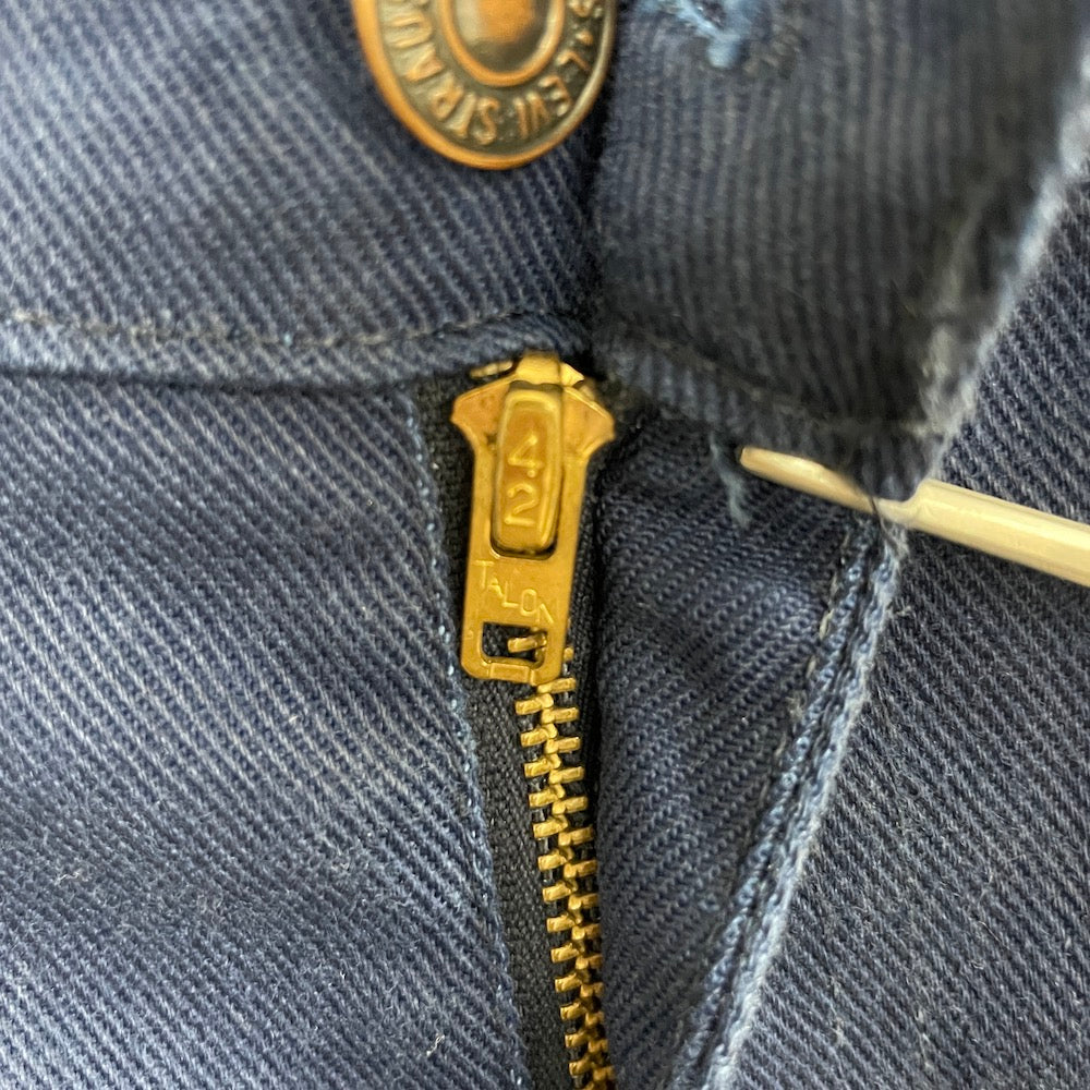 70s vintage USA製 Levi's リーバイス 916 HUSKY 紺タグ ロングパンツ 42TALON ブーツカット W33