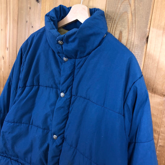 80s vintage THE NORTH FACE ノースフェイス ダウンジャケット 中綿ナイロンジャケット 茶タグ TALONジップ