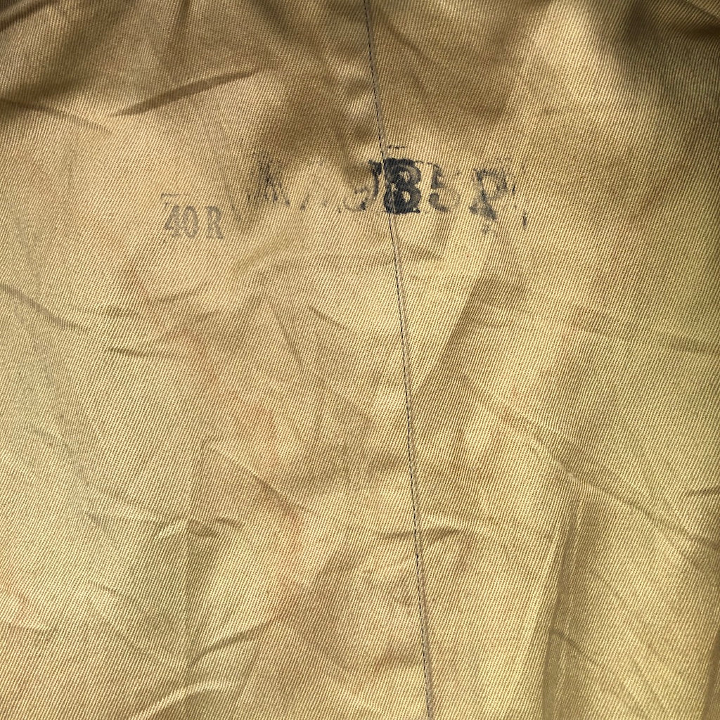 40s vintage U.S.ARMY 米軍 オフィサーコート Pコート オーバーコート ウールメルトン 1945年