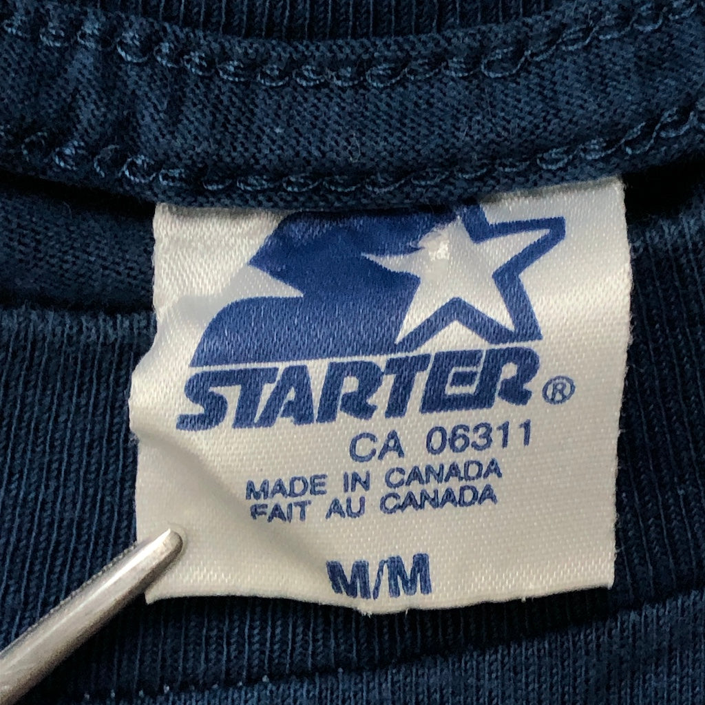 90s vintage カナダ製 STARTER スターター REFUSE TO LOSE リフューズトゥローズ プリントTシャツ 半袖 カットソー  コットン 1994年
