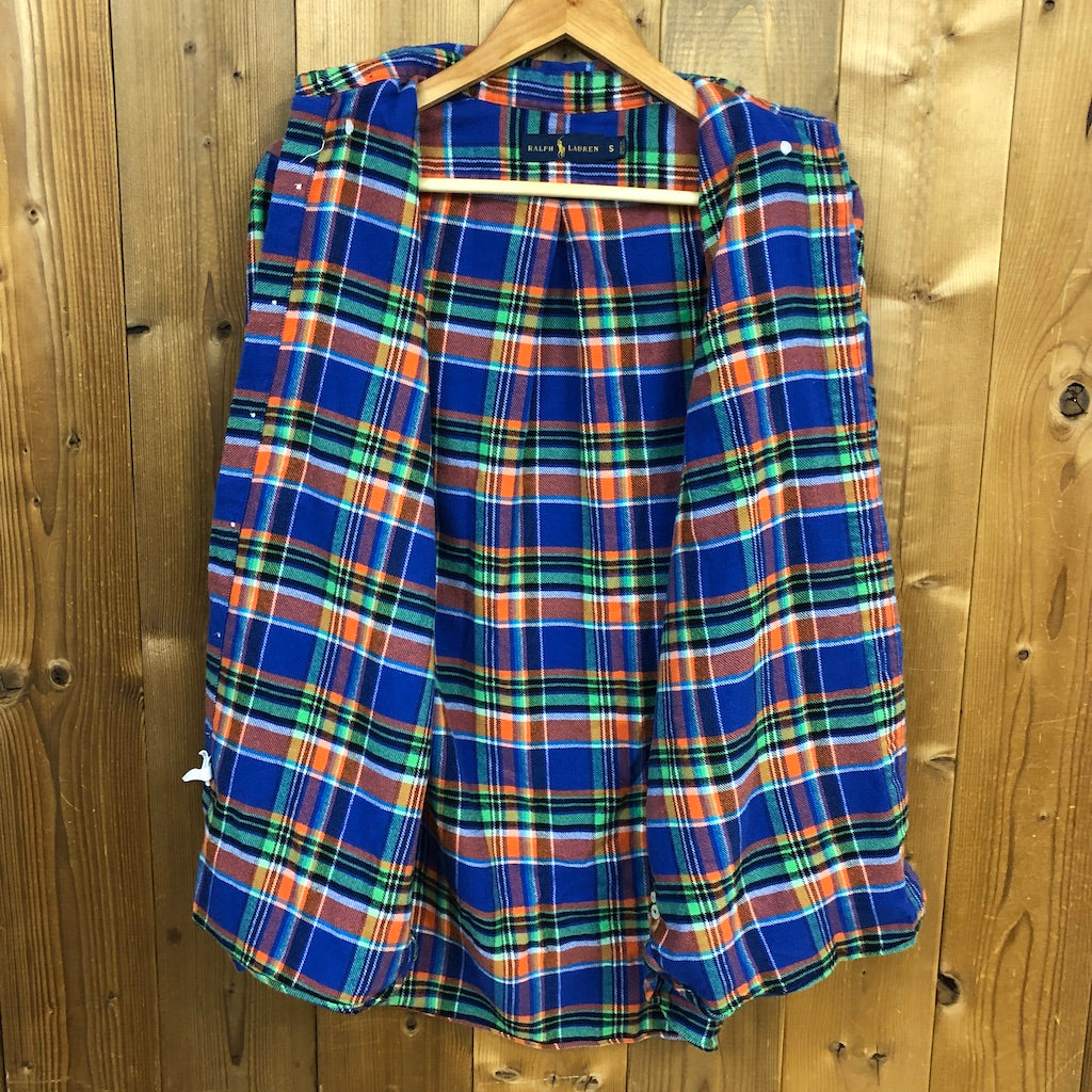 RALPH LAUREN ラルフローレン 長袖シャツ BDシャツ ボタンダウン コットン チェック