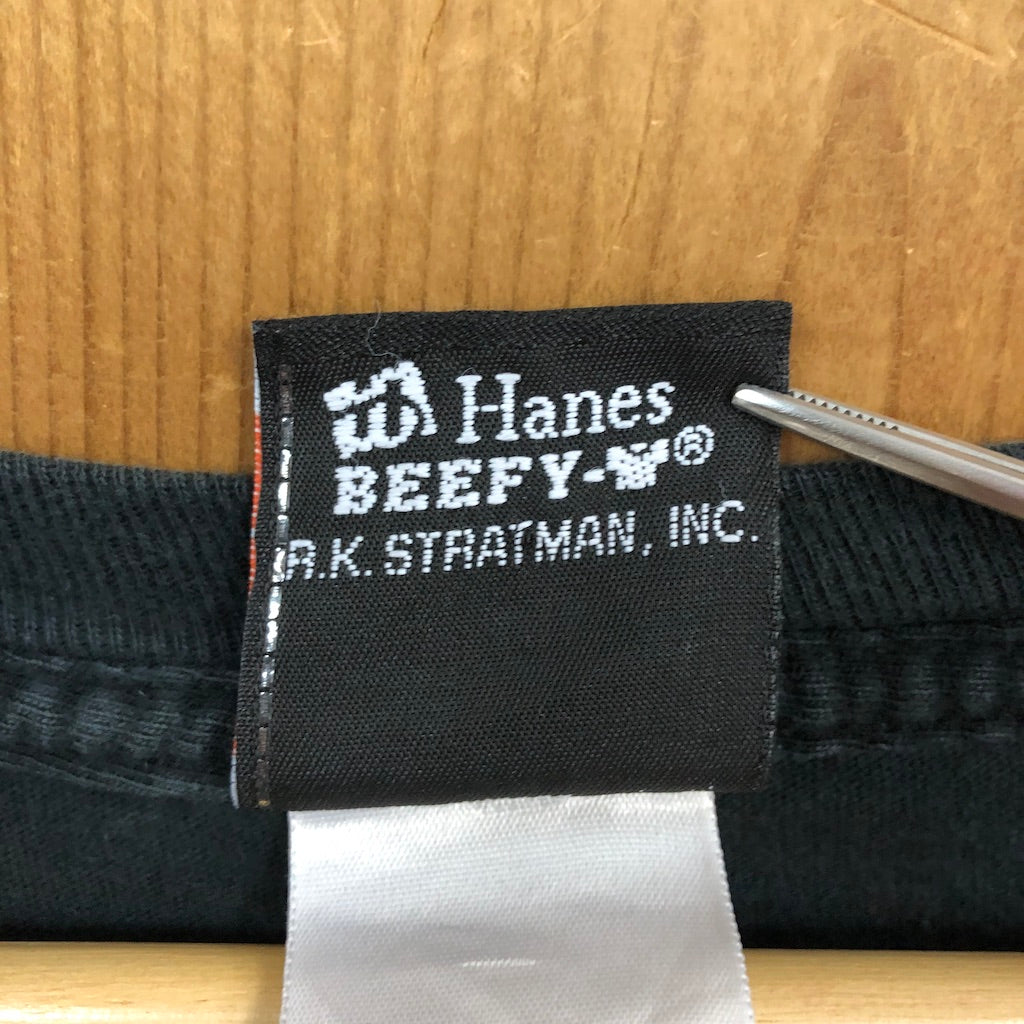 USA製 Hanes ヘインズ HARLEY-DAVIDSON ハーレーダビッドソン Tシャツ 半袖 カットソー 胸ポケット バックプリント
