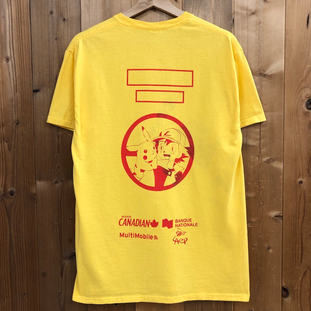 GILDAN ギルダン Pokemon ポケモン Tシャツ 半袖 カットソー キャラクターTシャツ ビッグプリント バックプリント