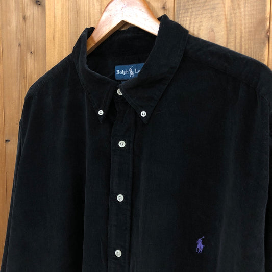 Ralph Lauren ラルフローレン コーデュロイシャツ 長袖シャツ BDシャツ ボタンダウン