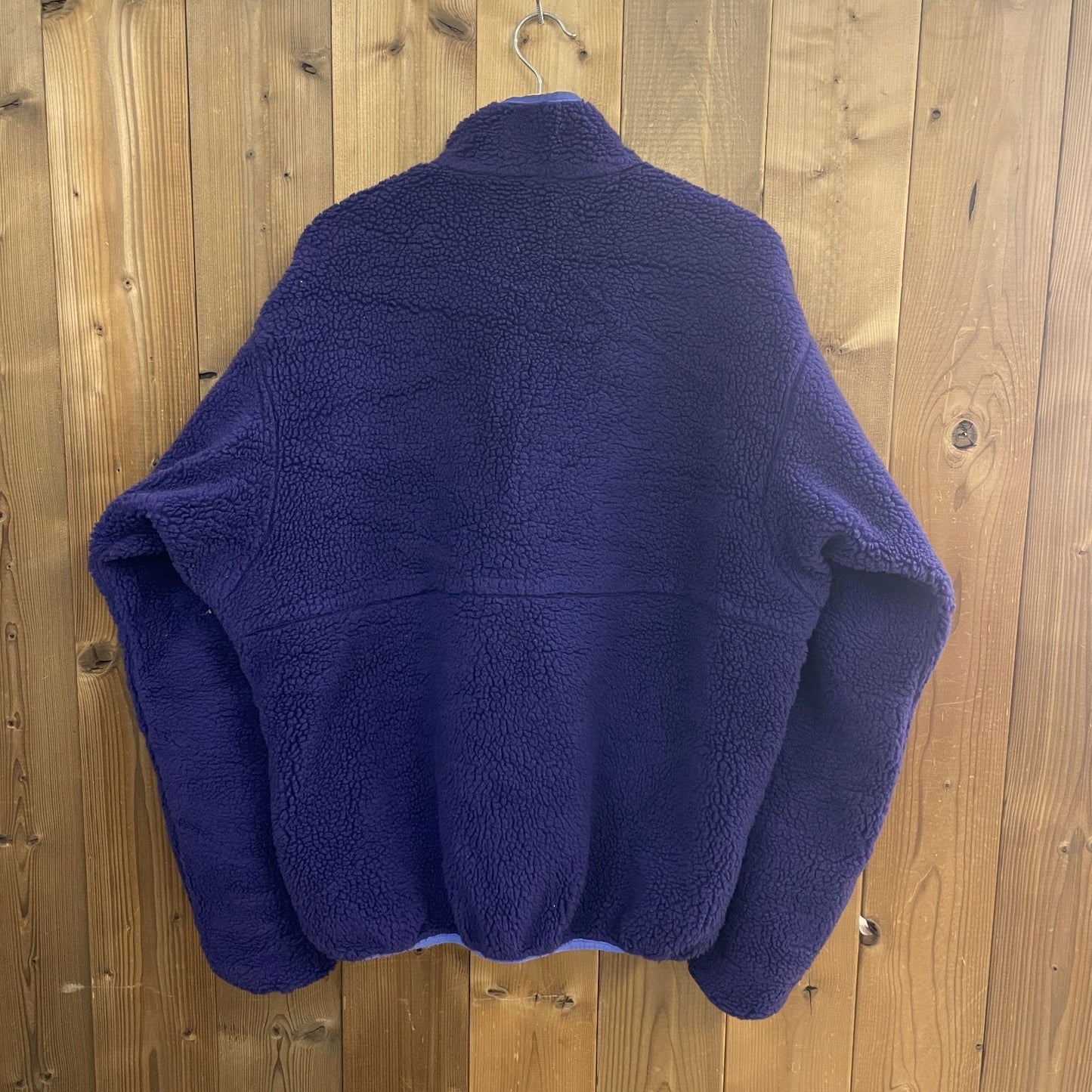 90s USA製 patagonia グリセード ジャケット エッグプラント フレンチレッド パタゴニア フリース パイル リバーシブル VINTAGE　92