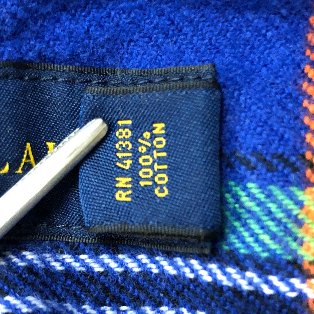 RALPH LAUREN ラルフローレン 長袖シャツ BDシャツ ボタンダウン コットン チェック
