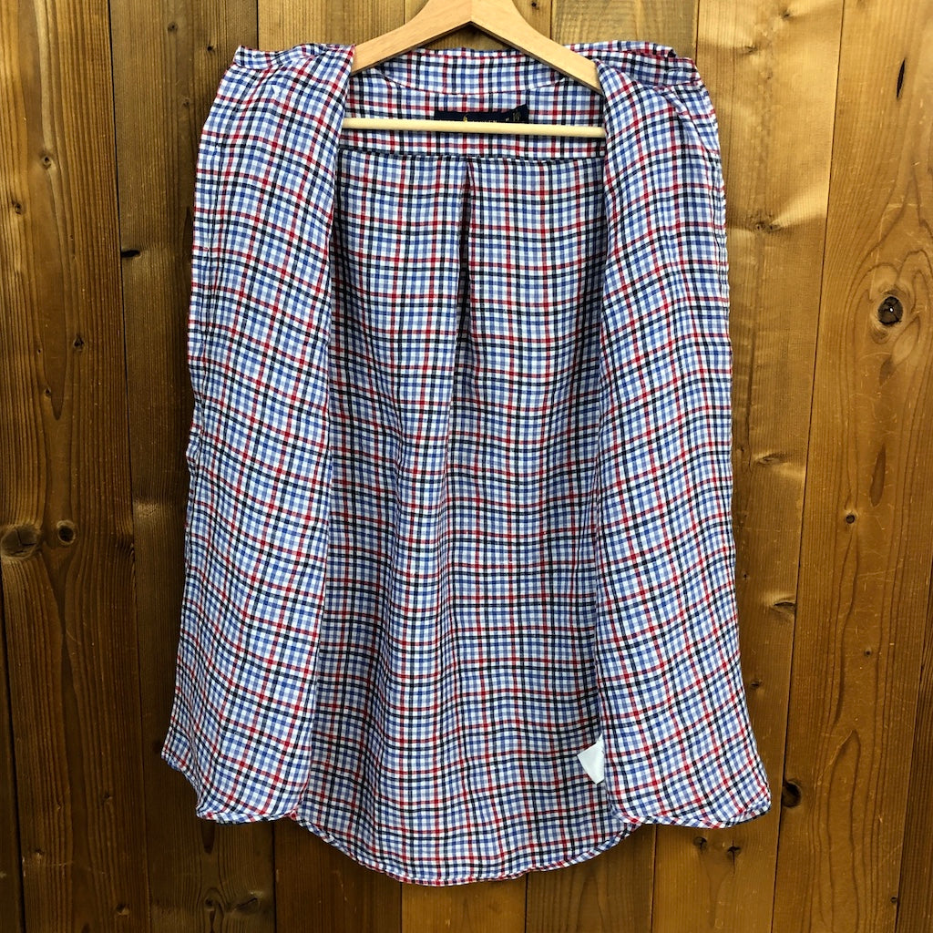 RALPH LAUREN ラルフローレン 長袖シャツ BDシャツ ボタンダウン チェック ホワイト/レッド /ブルー