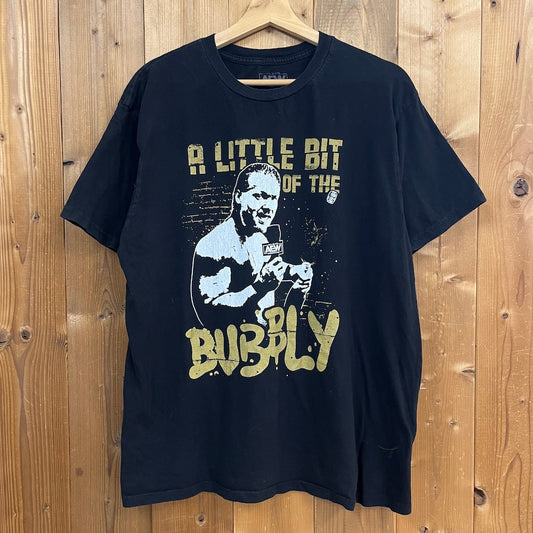 AEM A Little Bit Of The Bubbly Chris Jericho Tee クリス・ジェリコ プロレス Tシャツ 半袖 カットソー