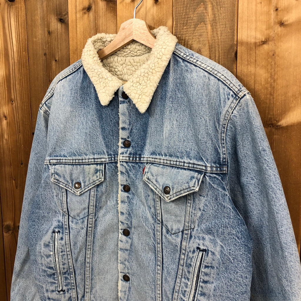 【希少】levis デニムジャケット Gジャン　緑　vintage