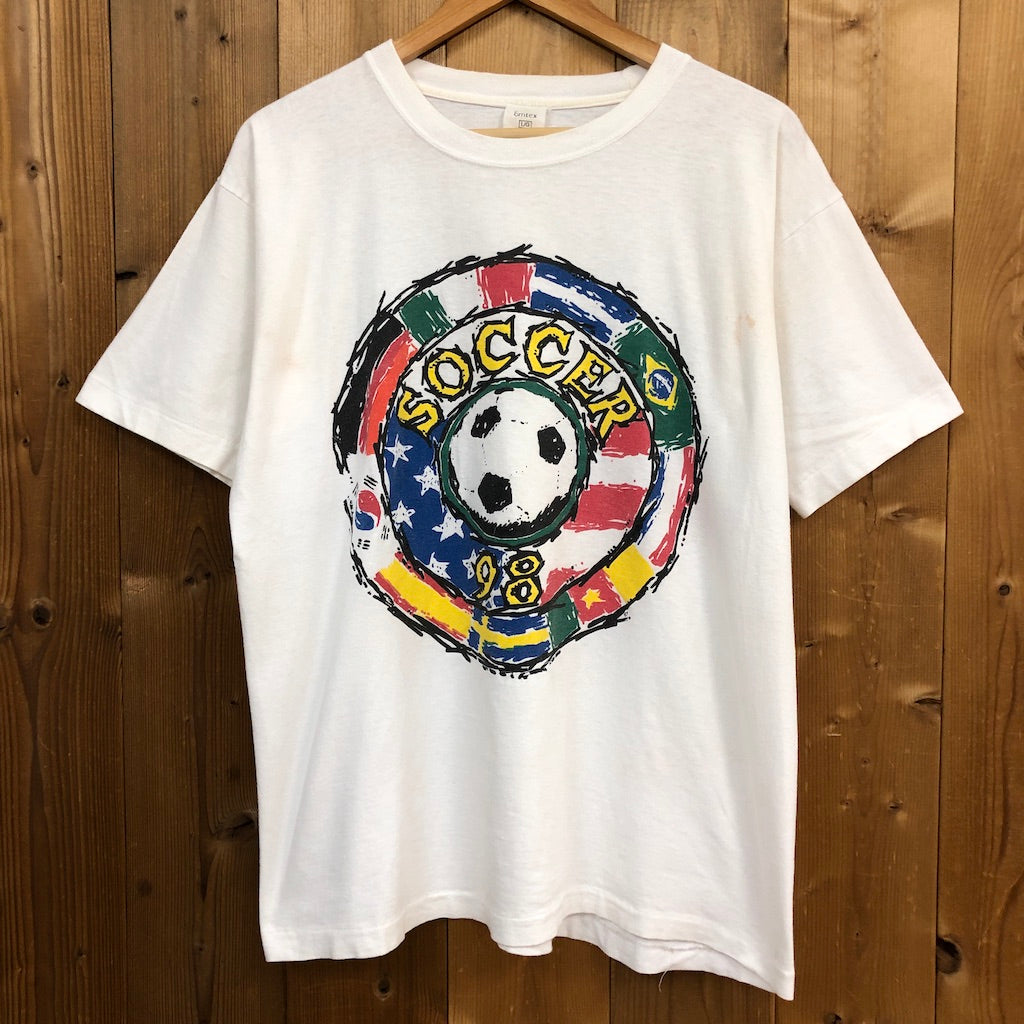 Emtex Tシャツ 半袖 カットソー ビッグプリント
