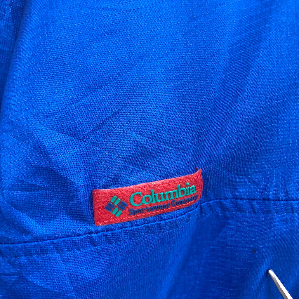 90s vintage Columbia コロンビア ナイロンジャケット ライナー付 ジップアップ フルジップ