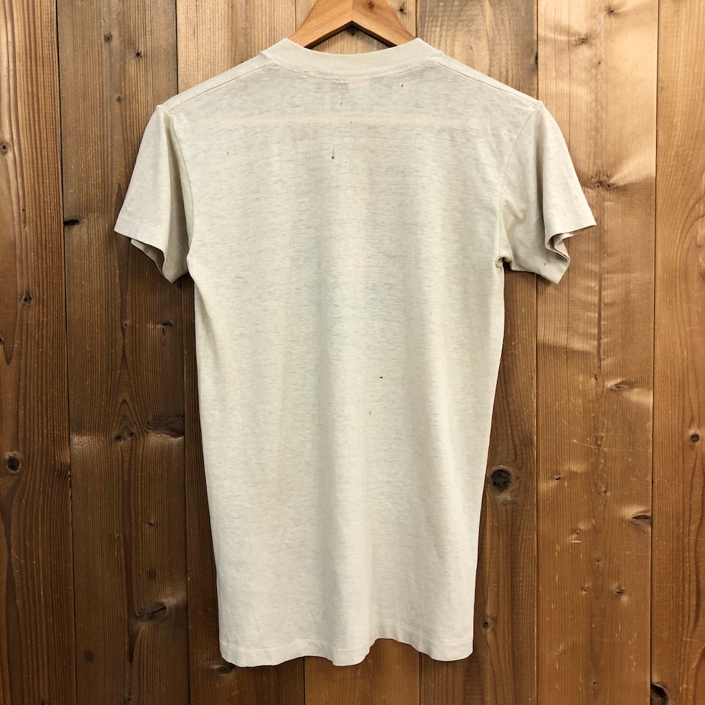 80s vintage devknit Tシャツ 半袖 カットソー ビッグプリント