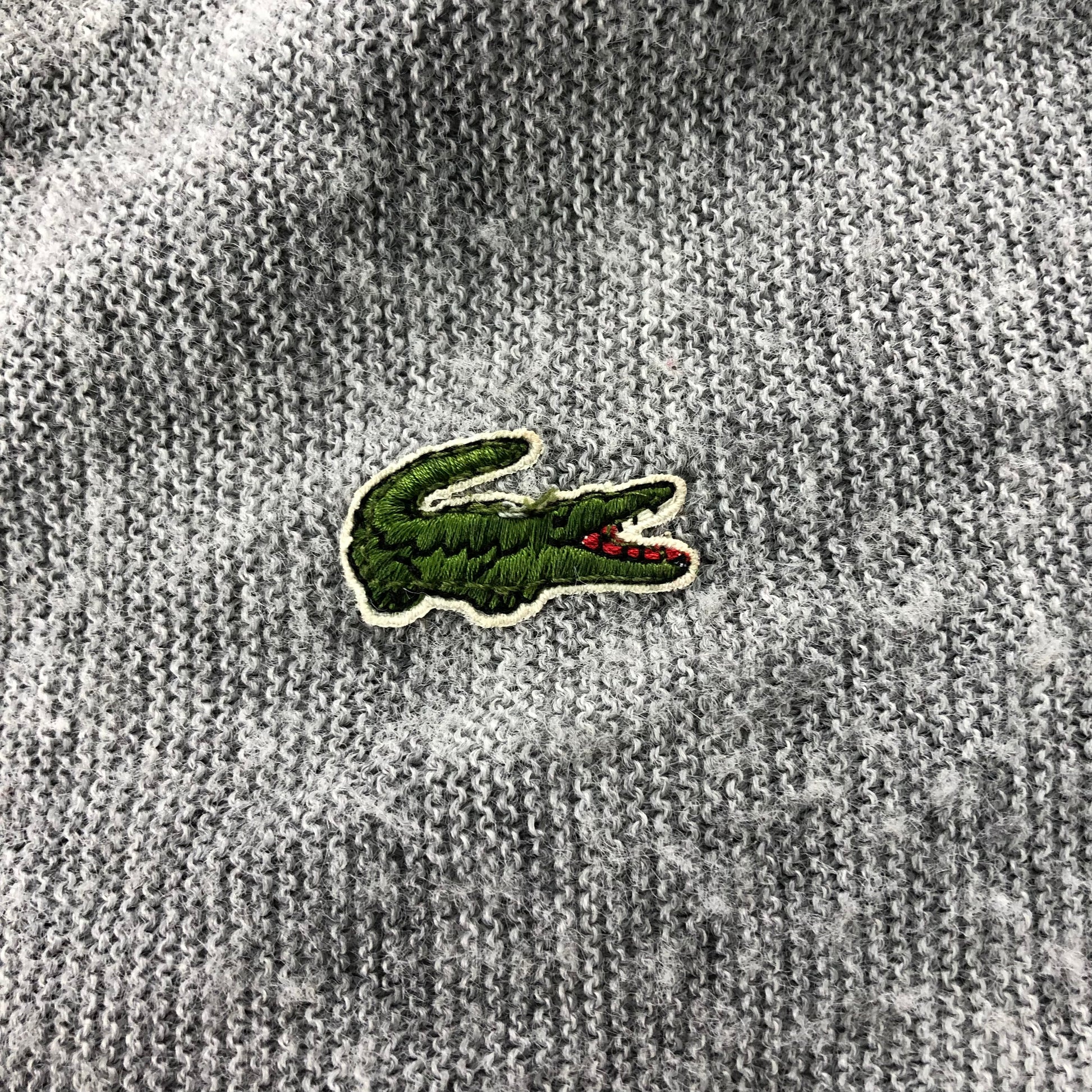 80s USA製 IZOD LACOSTE アイゾット ラコステ ニット セーター