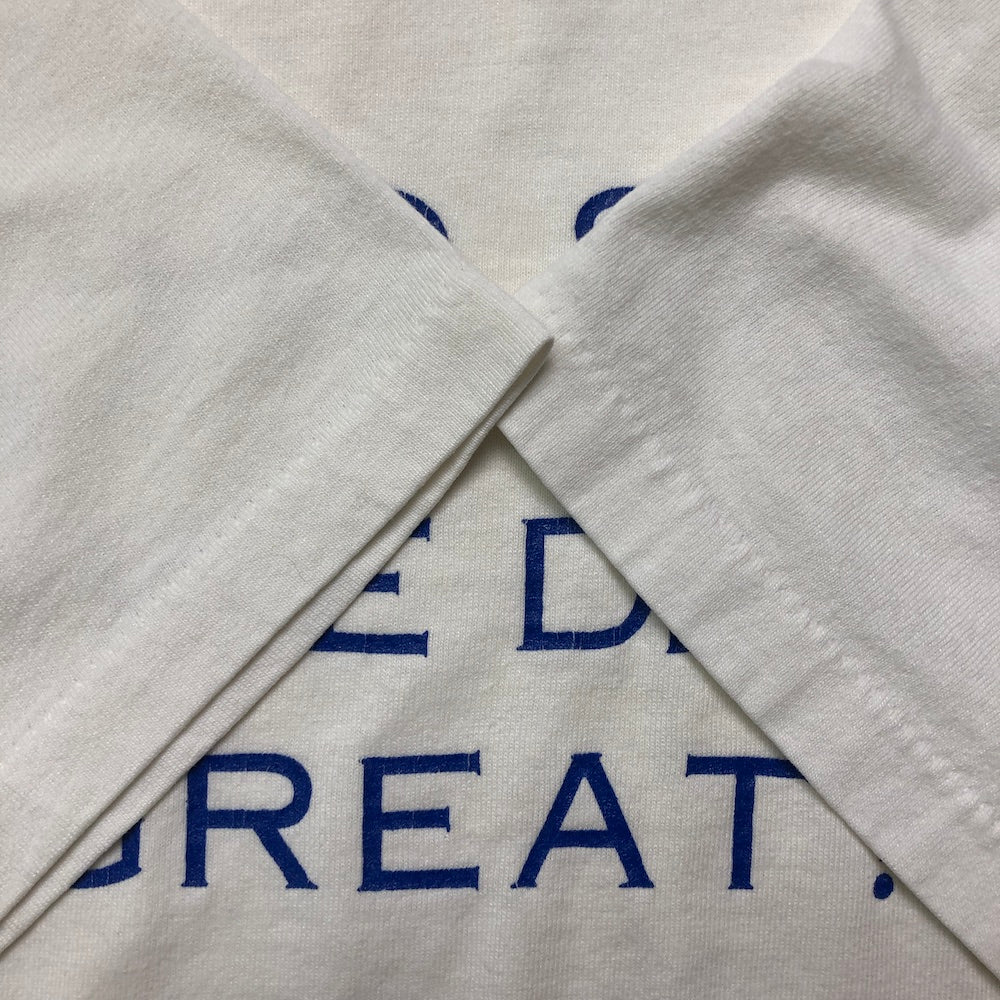 80s 90s vintage USA製 ONEITA オニータ 銀タグ アメリカ JACHO STATE 英字 Tシャツ 半袖 カットソー