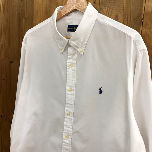 RALPH LAUREN ラルフローレン 長袖シャツ BDシャツ ワンポイント刺繍
