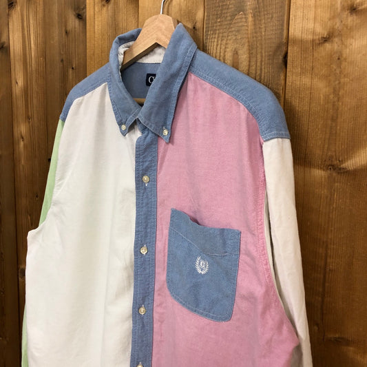 Ralph Lauren ラルフローレン CHAPS チャップス 長袖シャツ BDシャツ ボタンダウン ホワイト/ブルー/ピンク/グリーン