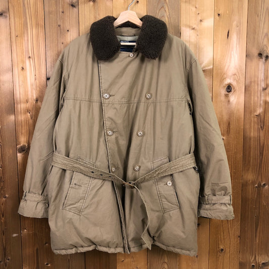 90s vintage Polo by Ralph Lauren ポロ バイ ラルフローレン B-9 ムートンファー ダウンジャケット