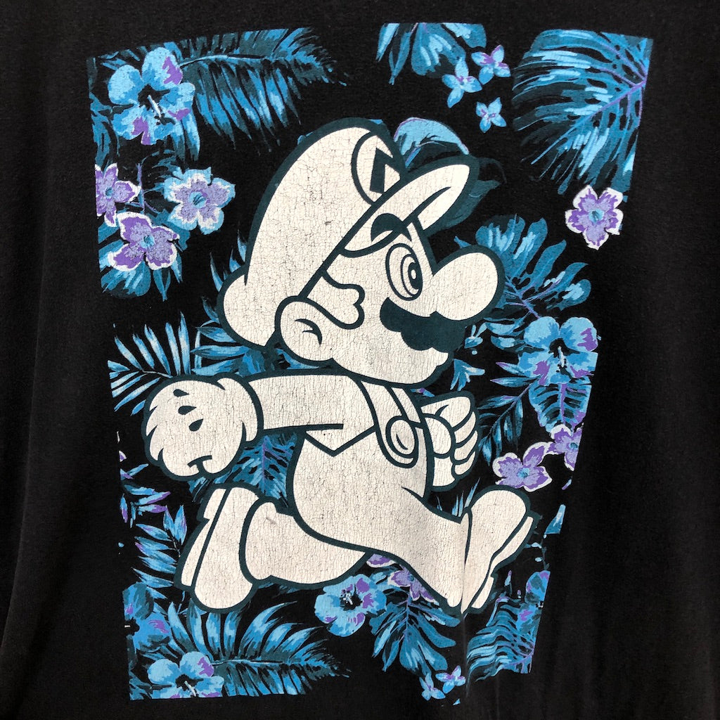 2015年 SUPER MARIO スーパーマリオ プリントTシャツ 半袖 カットソー NINTENDO ニンテンドー