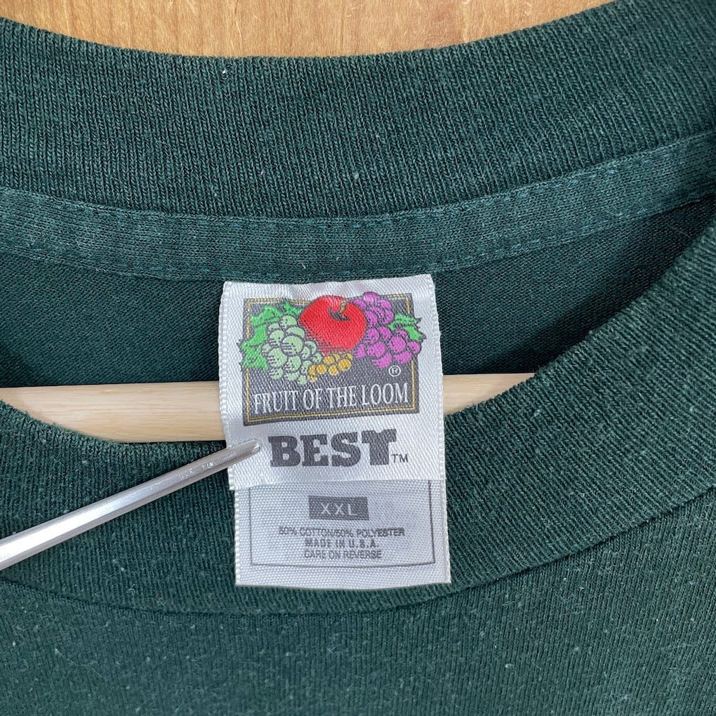 90s vintage FRUIT OF THE LOOM フルーツオブザルーム プリントTシャツ 半袖 カットソー Lee企業T