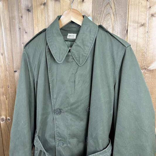 60s vintage U.S.ARMY 米軍 トレンチコート ミリタリー ライナー付き 1967年製 S-R Small-Regular