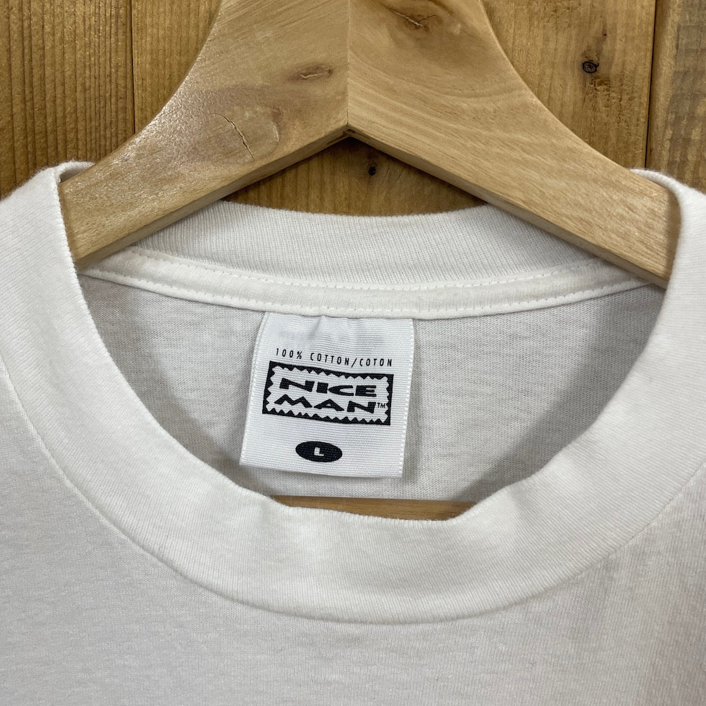 USA製 NICE MAN ナイスマン FIELD MARSH ＆ WOOD マガモ  アニマルTシャツ 半袖 カットソー