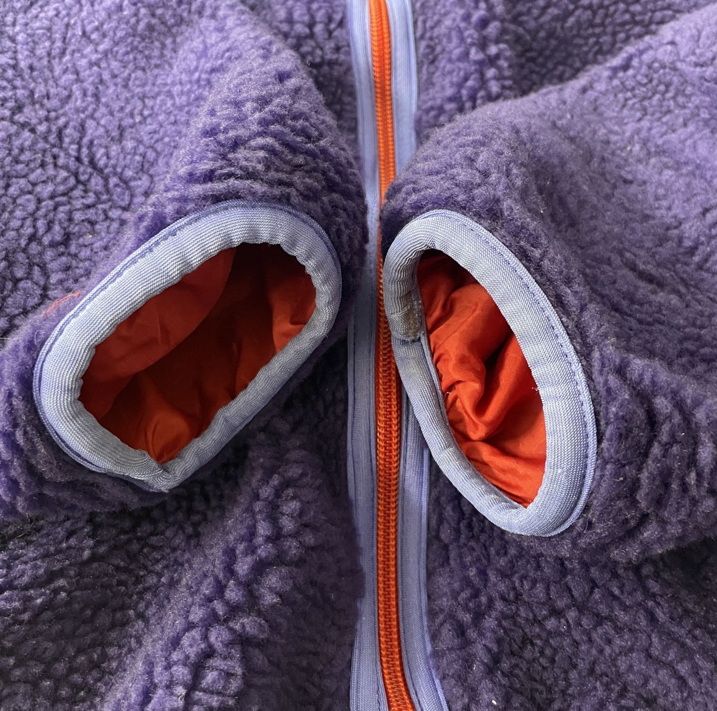 90s USA製 patagonia グリセード ジャケット エッグプラント フレンチレッド パタゴニア フリース パイル リバーシブル VINTAGE　92