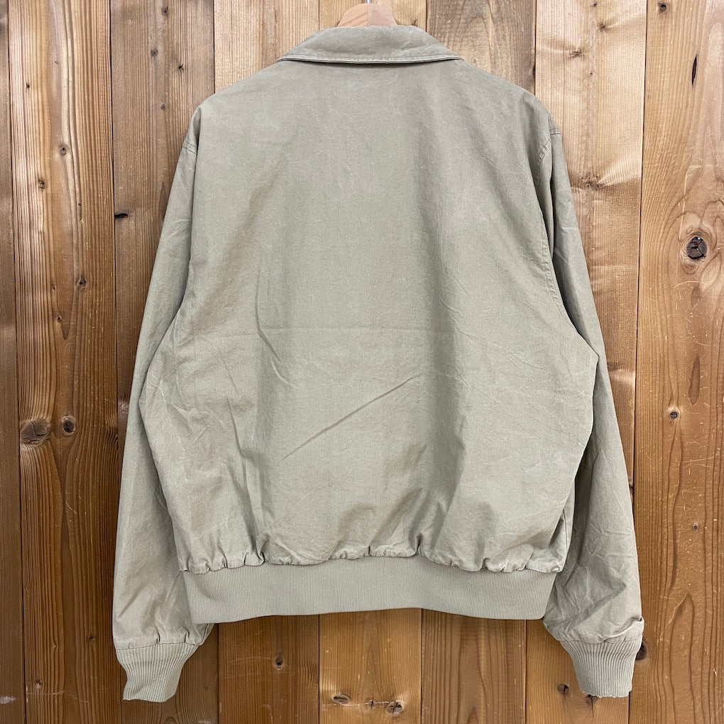 80s vintage USA製 L.L.Bean エルエルビーン A-2Type コットンジャケット ジップアップ フルジップ