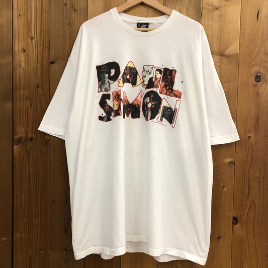 90s vintage giant Paul Simon ポール・サイモン Tシャツ 半袖 カットソー サイモン&ガーファンクル 1999年