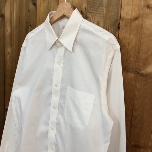 Brooks Brothers ブルックスブラザーズ 長袖シャツ カッターシャツ ホワイト