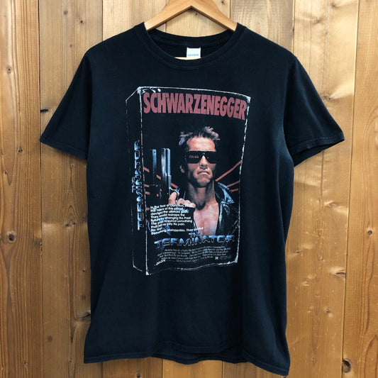 GILDAN ギルダン ターミネーター アーノルド・シュワルツェネッガー ムービーTシャツ 半袖 カットソー ビッグプリント