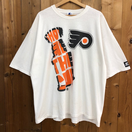 USA製 STARTER スターター Tシャツ 半袖 カットソー ビッグプリント